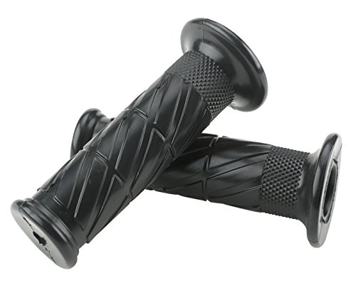 Onway Best ATV Motorcycle Handlebar Grips for Kawasaki and Yamaha (both 7/8", black 2)
