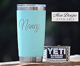 Personalized Tumbler - Engraved Yeti Rambler - 20 oz Yeti - 30 oz Yeti - Personalized Yeti - Yeti Gift - Laser Engraved Yeti - Yeti Tumbler - Yeti Cup - Yeti Monogram