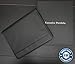 No. 1 Portfolio Folder Padfolio Binder Folio Zipper - Faux Leather Business Planner File Personal Organizer Case for Legal Writing Pad, Divider Note, Tablet, Resume, Interview, Executive Men Women