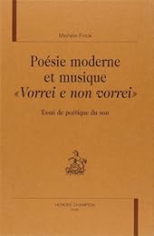 Poésie moderne et musique