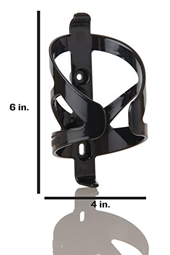 image for 50 Strong BPA Free Squeeze Bike Water Bottle with Bicycle Bottle Holde