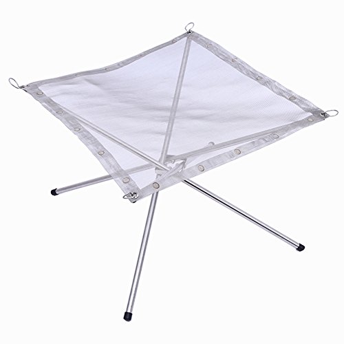 Pendee Portable Fire Pit for Camping, Patio Fire Pit Outdoor Heater Firepits for Outside (Carrying Bag Included)