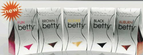 Betty Beauty Color for the Hair Down There - Brown Betty