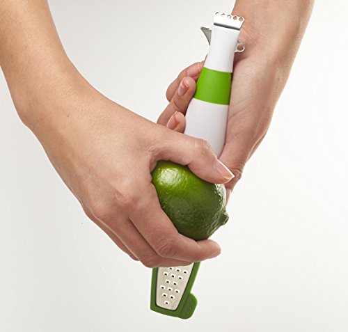 Crisp 4-in-1 Zester, White/Green