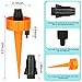 Lonfenner Self Watering Spikes 6PCS Plant Watering Devices Automatic Watering Device with Slow Release Control Valve Switch, Automatic Irrigation Equipment with No Leak for Garden, Home and Vacation