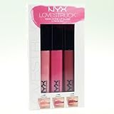 NYX Lovestruck Mega Shine Lip Gloss - 3 Piece Set