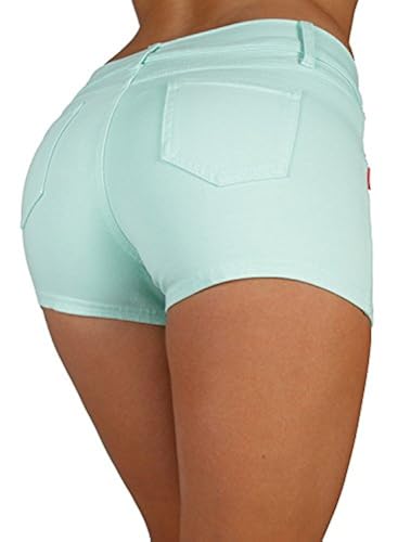 Fashion2Love Butt Lifting Booty Shorts - Premium Stretch French Terry With Lifting Stitch - View #11