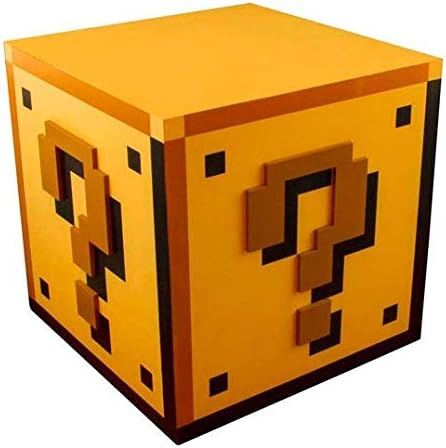 Amazon スーパーマリオ オリジナルサウンド付き ハテナブロック ライト ランプ 任天堂 Usbケーブル 乾電池使用question Block Big Light 並行輸入品 ブロック おもちゃ