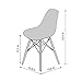 Buschman Store table and two chairs set, 2 armless, White