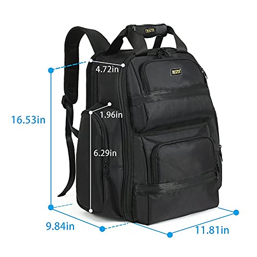 FASITE Tool Bag Backpack Heavy Duty Professional Storage & Organizer