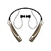 LG Electronics Tone Pro HBS-760 Bluetooth Wireless Stereo Headset - Gold (Certified Refurbished)
