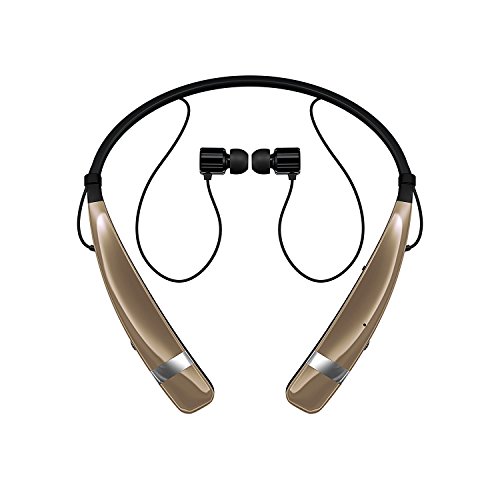 LG Electronics Tone Pro HBS-760 Bluetooth Wireless Stereo Headset - Gold (Certified Refurbished)