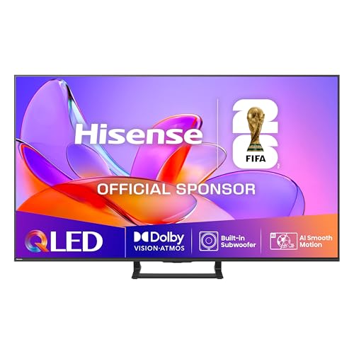 75A7Q - QLED Smart TV 75 Pulgadas, Movimientos Suaves IA, Dolby Vision, Dolby Atmos, Subwoofer Integrado, Modo Juego Plus, Modo Deportes IA, Bluetooth & HDMI 2.1, Control por Voz Alexa