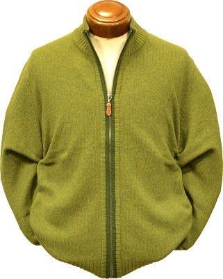Amazon マックレガー Mcgregor ウール ナイロンジップアップセーター 096 Khaki Ll カーディガン 通販