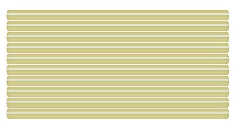 10 x General Purpose TAN Glue Sticks 12MM X 300MM