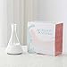 Opulence - Nebulizing Essential Oil Diffuser for Aromatherapy with White Ceramic Base and Touch Sensor Light Switch - Premium Home & Professional Use - No Heat, No Water, No Plastic …