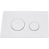 PuritySage Wall Hung Toilet Tank with Dual Flush Plate,Compatible with TOTO YT930WH,Toilet Replacement Parts with Easy Installation,Toilet Flush Button with Water Saving,Durable Plastic Material,White