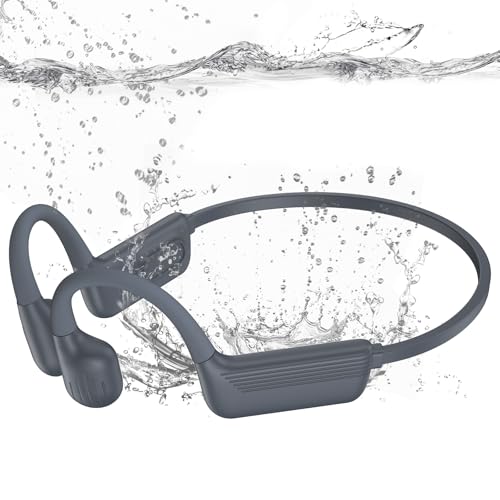 MARLALL Swimming Bone Conduction Headphones Gray