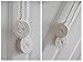 EleCharm European Vintage Rural Forests Magnetic Cotton Thread Curtain Tieback