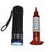 TLBTEK 5ml UV Loca Glue Curing Adhesive + 395nm LED UV Torch Light for LCD Glass Digitizer Repair, Optical Clear Adhesive UV Bonding Glue KIT for All Smartphone Glass Screen Repair