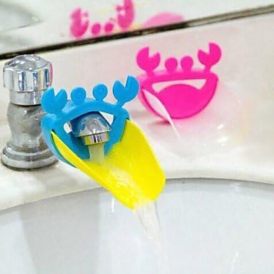 Kaifina Candy-colored Crab Shape Children Handwashing Extender(Random Color)