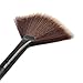 Toraway Pro Fan Face Portable Slim Professional Makeup Brush