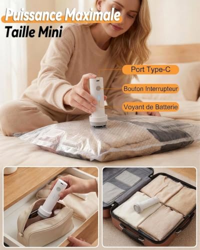 15 Pack (5L, 5M, 5S) Vacuum Bag for Clothes, Suitcases and Travel, Compression Travel Bag
