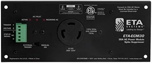 ETA-ECM30 NEMA L5-30R 30A Power Distribution Raceway Module