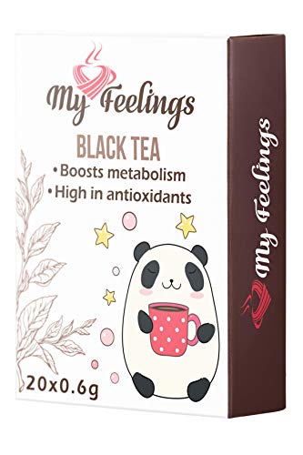 My Feelings Schwarztee - Pulverextrakt, 20 Sticks x 0,6 g