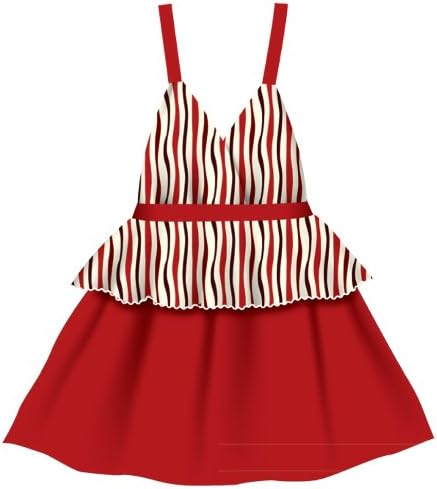 Cook Taffy Stripe Women's Apron, Red [Kitchen]