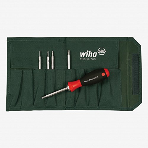 Wiha 28197 Driv-Loc VI Interchangeable Blade Set, Torx, 6 Piece