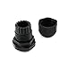Cable Gland - Lokman 20 Pack PG11 Plastic Waterproof Adjustable 5-10mm Cable Glands Joints With Rubber Gaskets, Black (PG11)