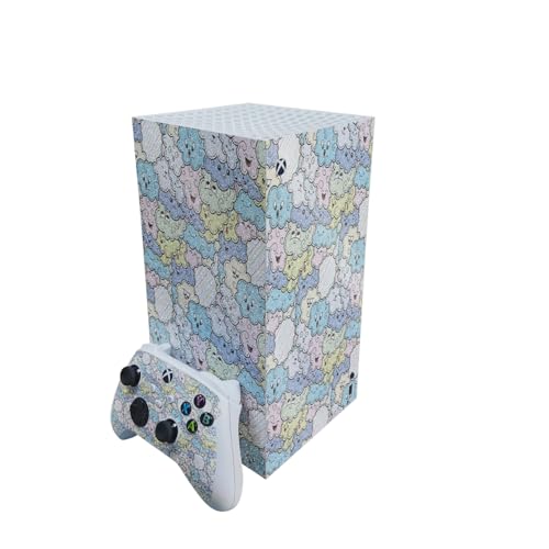 Glossy Glitter Gaming Skin Compatible with Microsoft Xbox Series X Digital Edit…