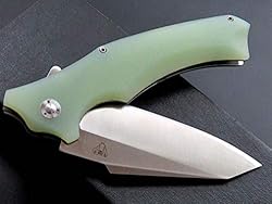 Eafengrow Snake Head G10 Folding Camping Knives Use