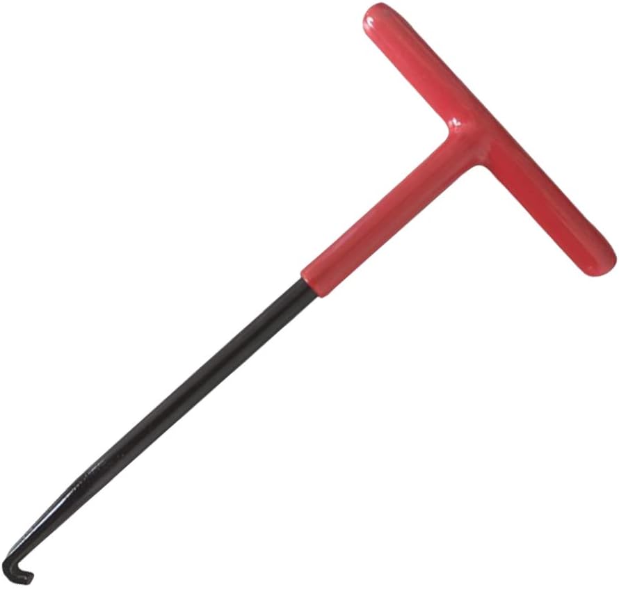 P1 Tools Motorcycle Exhaust Spring Hook Tool T-Handle Type with Rubber Coating: Automotive