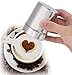 Trusted Buddy Coffee Art Pen with 16 pcs Cappuccino Templates and Stainless Steel Mesh Shaker with Lid