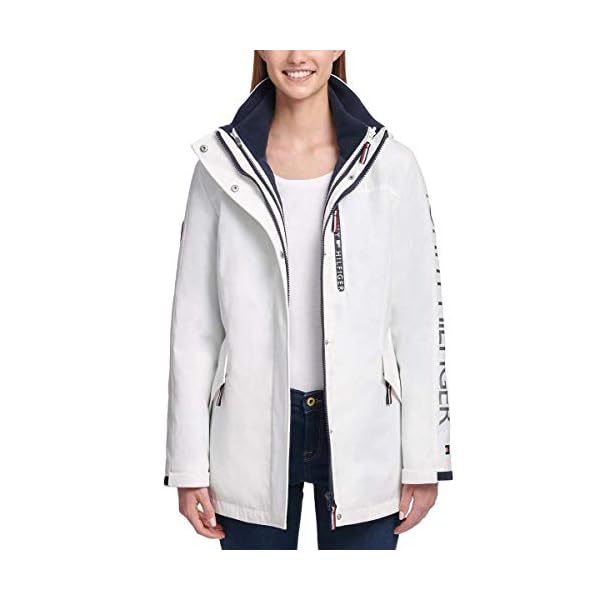 Tommy hilfiger womens winter cold weather basic coat Clearance