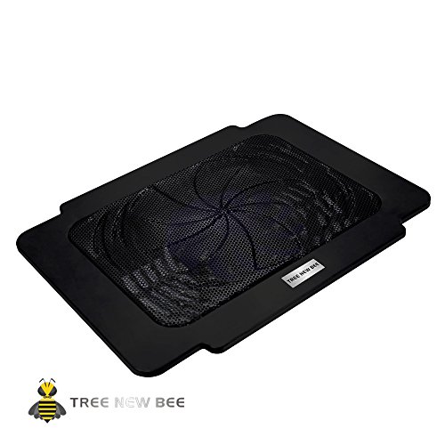 Tree New Bee TBR-K16 Laptop Cooling Pad - Fits 14" & Smaller laptops & notebooks - Strong & Durable ABS & Metal Mesh - Fits Easily on Your Lap or Any Flat Surface - Keeps Your Laptop Cool