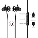aROTaO Bluetooth Headphones Wireless 4.1 Magnetic Earbuds In-Ear Sweatproof Sports Earphones AptX Stereo with Mic Secure Fit for Running, Workout and Gym (Black)