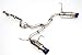 Invidia (HS11STIGTT) N1 Twin Outlet Single Layer Cat-Back Exhaust System with Titanium Tip for Subaru WRX STI 4-Door