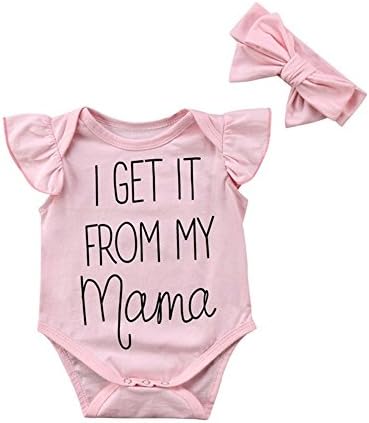 Baby Boys White Little Brother Bodysuit Top+Cartoon Tree Pattern Printed Pants+Hat 3Pcs Outfits Set