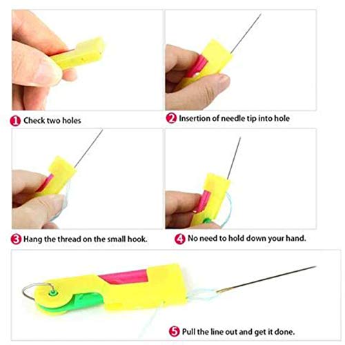 Automatic Needle Threading Device, Self Threading Hand Needles Easy
