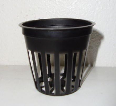 Lot Of 60 Plastic Net Pots For Plants Black Net Cups