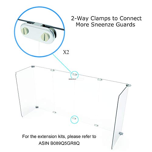 Taiwan Made DIY Extendable Lightweight Sneeze and Cough Protective