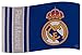 Real Madrid Crest Flag - Authentic Primera Liga Merchandise