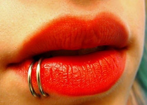 Amazon Com Ear Cuff Shark Bites Spider Bites Fake Lip Ring Fake Nose Ring Faux Hoop Everything Else