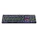 Gaming Keyboard Mechanical Keyboard K551 Vara by Redragon 104 Key RGB Rainbow LED Backlit Mechanical Computer Illuminated Keyboard with Blue Switches for PC Gaming Compact ABS-Metal Designthumb 1
