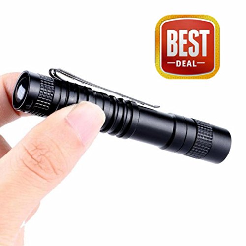 Witspace Cree XPE-R3 LED 1000 Lumens Lamp Clip Mini Penlight Flashlight Torches - Thumbnail 5