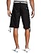 Southpole Men's Big-Tall Belted Ripstop Basic Cargo Short 13.5-Inch Length