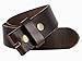 BS-40 Vintage Full Grain 100% Leather Distressed Style Snap on Belt Strap 1 1/2